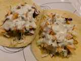 salmon tacos