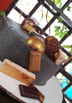 Una foto de Pastel de chocolate