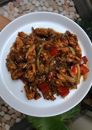 Foto resep Ayam Lada Hitam