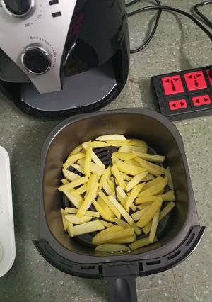 Hình của món Khoai tây chiên - nồi chiên không dầu airfryer.