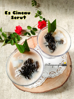 Foto resep Es cincau serut (360)