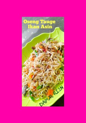 Foto resep Oseng Tauge Ikan Asin