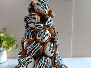 Gambar gula halus donat warna warni
