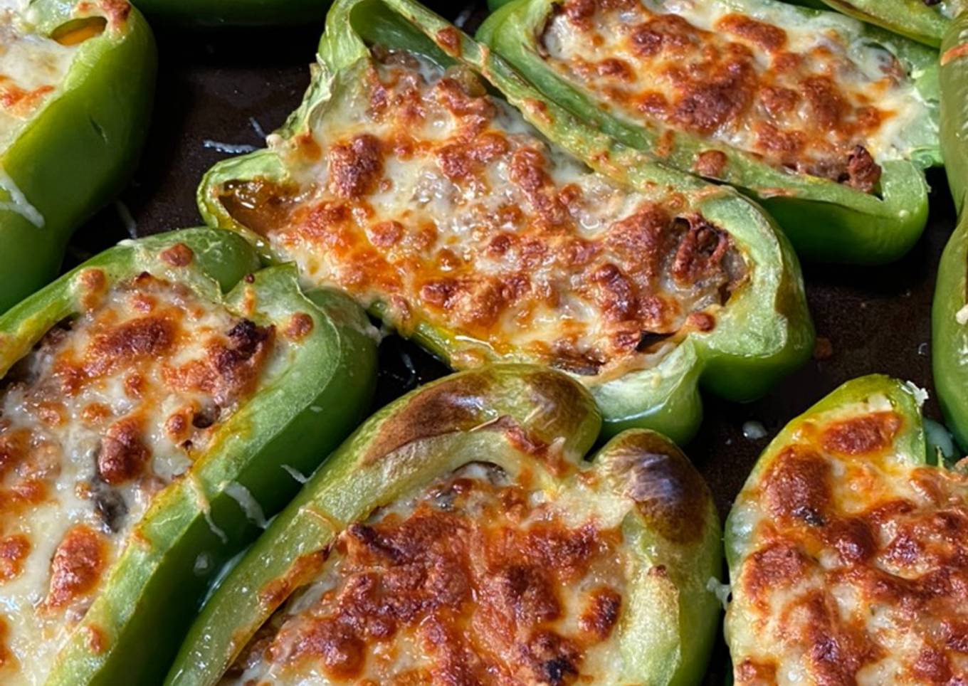 Paprika Mozarella Low Carb