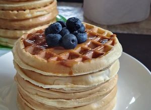 Una foto de Waffles