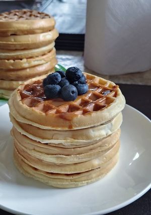 Una foto de Waffles