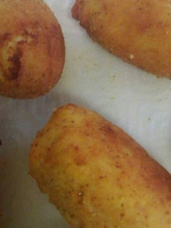 Una foto de Croquetas de jamón y garbanzos