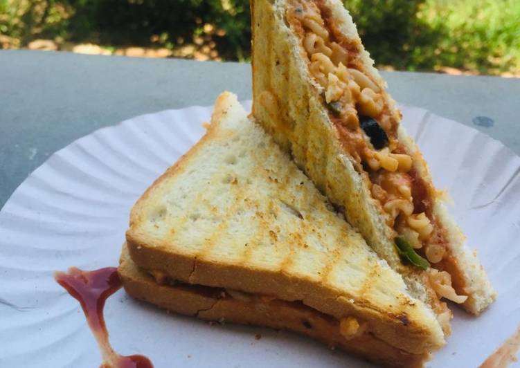 Pasta Sandwich Recipe By Asmita Desai Cookpad