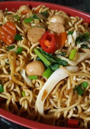 Foto resep Mie Goreng Bakso