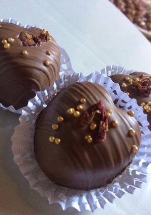 صورة لوصفة قلوب الشوكولاته الاقتصادي ❤️🍫