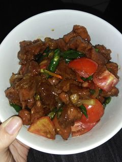Foto resep Daging Kambing Saus Tiram