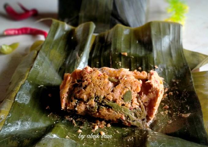 Resep Botok Beluntas Udang, Enak Banget