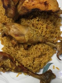صورة لوصفة الكبسة بالفراخ