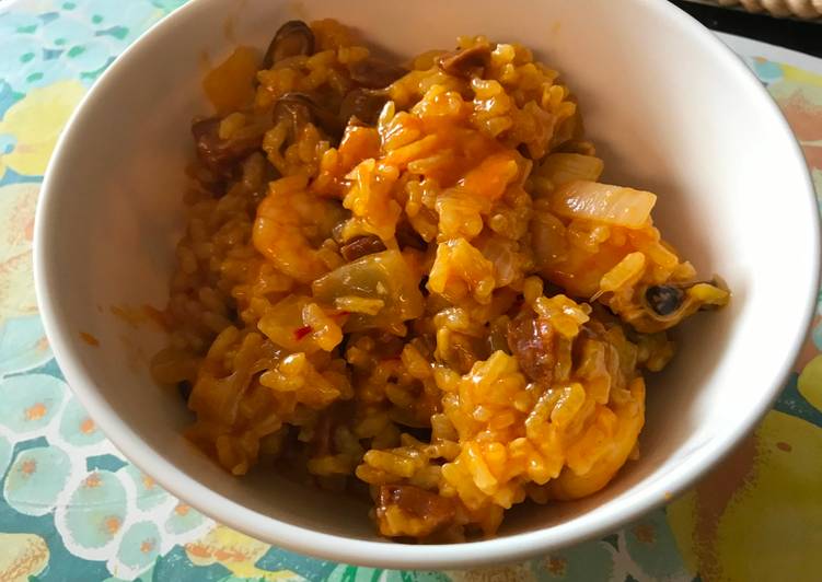 Seafood Paella Seafood Paella