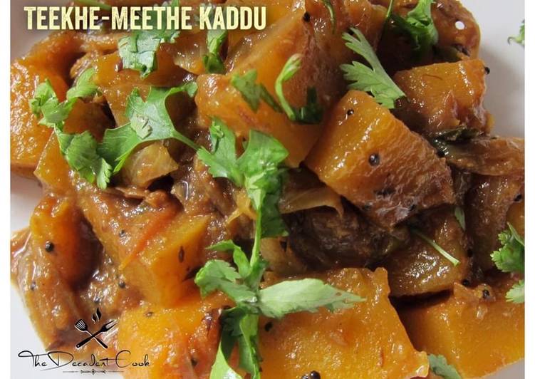 Steps to Make Award-winning TEEKHE - MEETHE KADDU