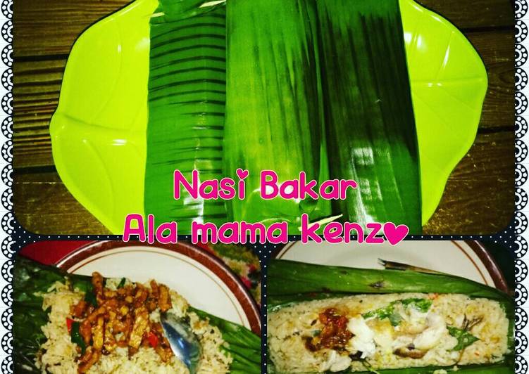 Nasi Bakar Rebon Teri