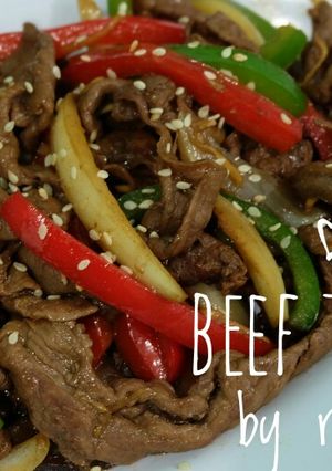 Foto resep Teriyaki Beef #festivalresepasia #jepang