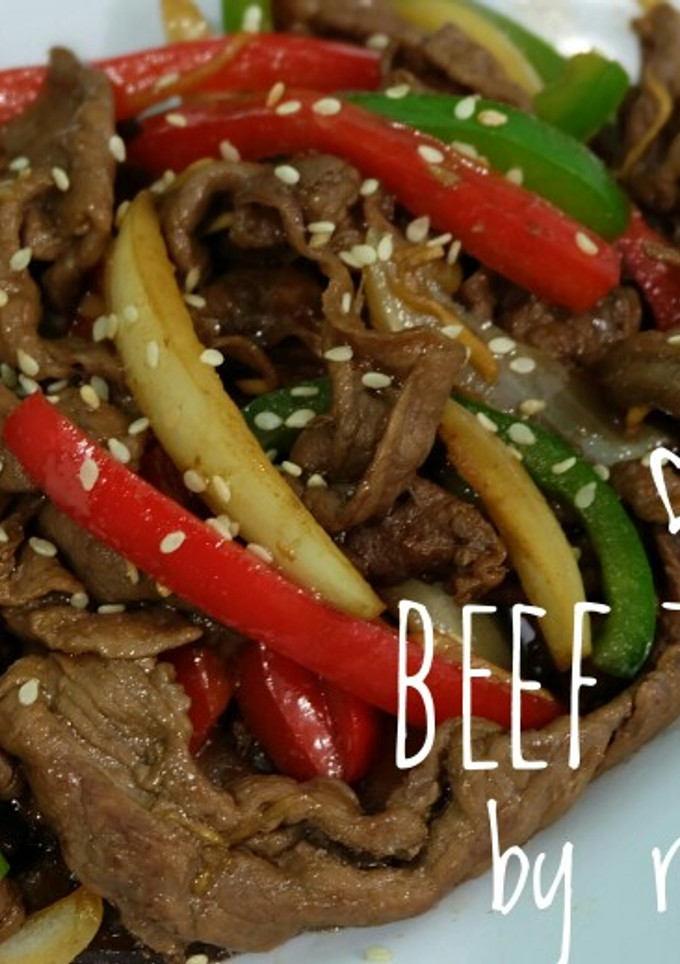 Foto resep Teriyaki Beef #festivalresepasia #jepang