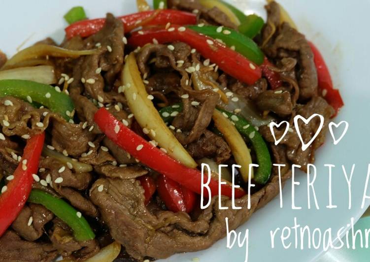 Langkah Mudah untuk Menyiapkan Teriyaki Beef #festivalresepasia #jepang, Enak
