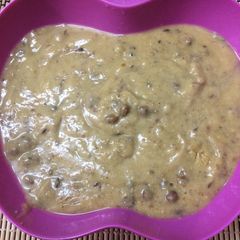A picture of Dahi wala brown chole.