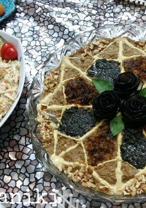 عکسی از دستور کشک بادمجان
