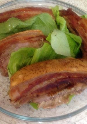 A picture of My Easy Crispy Belly pork.