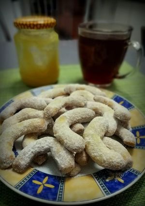 Bécsi vaníliás kifli recept fotója