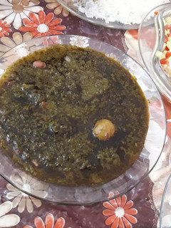 عکسی از دستور قرمه سبزی