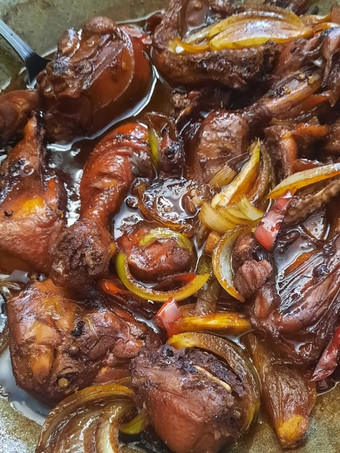 Resep Ayam Kecap Lada Hitam ala Suami Gampang