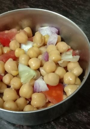 Chana Chat रेसिपी मुख्य फोटो
