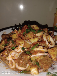 Foto resep Sambal Goreng Cumi TK (tempe kentang)