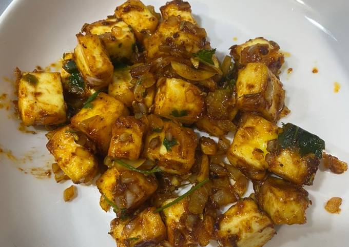 Paneer pepper fry (in air fryer)