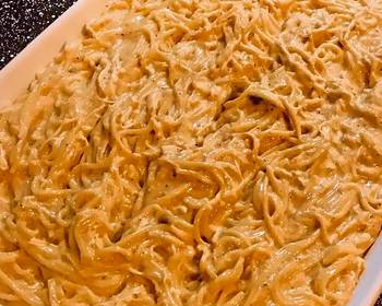 Without Fail Serving Recipe Easy Cheesy Baked Chicken Spaghetti Restaurant Style