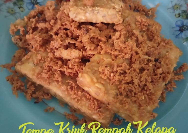 Tempe Kriuk Rempah Kelapa