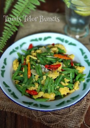 Foto resep Tumis Telur Buncis