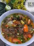 Sop Iga dan Daging Sapi Kurban (ala presto)