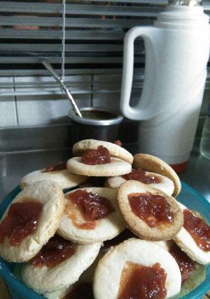 Una foto de Pepas de membrillo