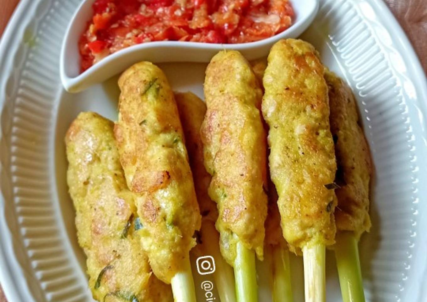 Sate Ayam Lilit