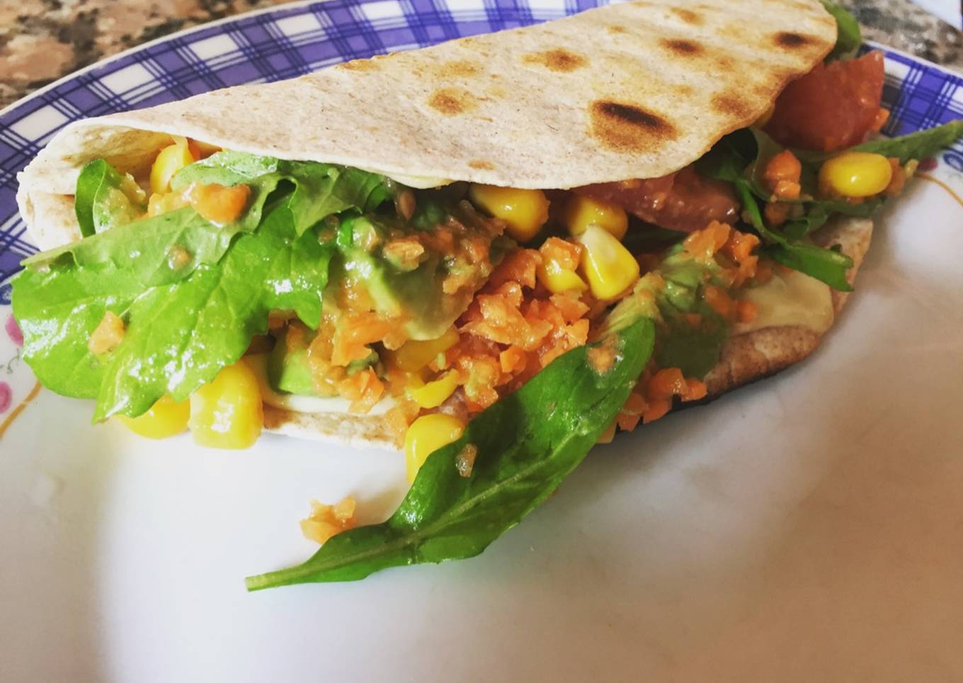 Crepes de verduritas