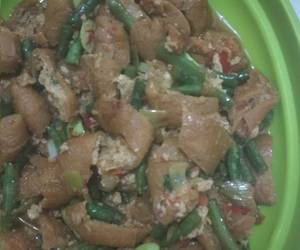 Resep Populer Tumis Kacang panjang Tahu Pong Enak Sempurna