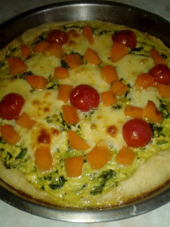 Una foto de Tarta de espinaca calabaza y ricota