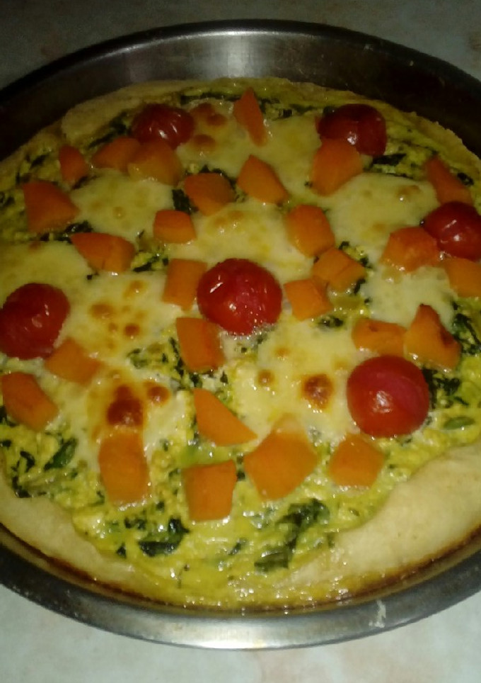 Una foto de Tarta de espinaca calabaza y ricota