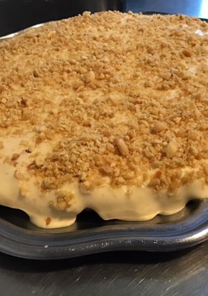 Une photo de Cheesecake croquant aux cacahuètes (sans cuisson)