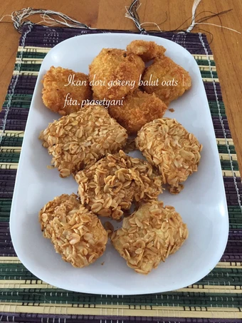 Langkah Gampang Menyiapkan Resep  Ikan dori goreng tepung balut oats yang Enak, Lezat