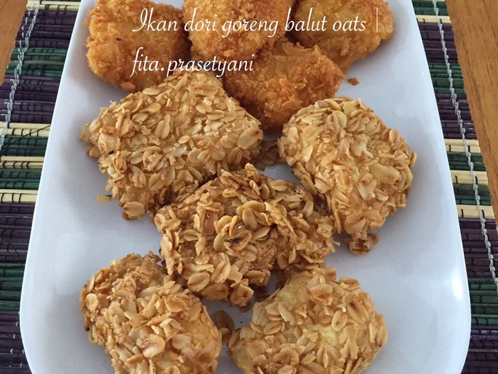Langkah Gampang Menyiapkan Resep  Ikan dori goreng tepung balut oats yang Enak, Lezat