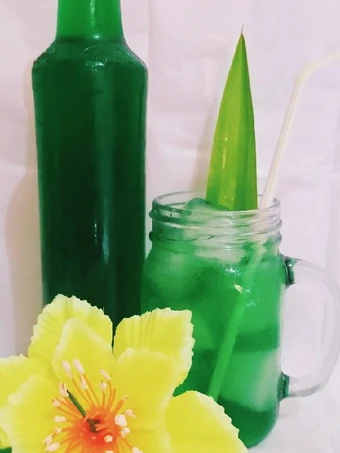 Cara Mudah Menyiapkan Resep Sirup pandan homemade yang Bikin Ngiler Anti Ribet, Lezat Sekali
