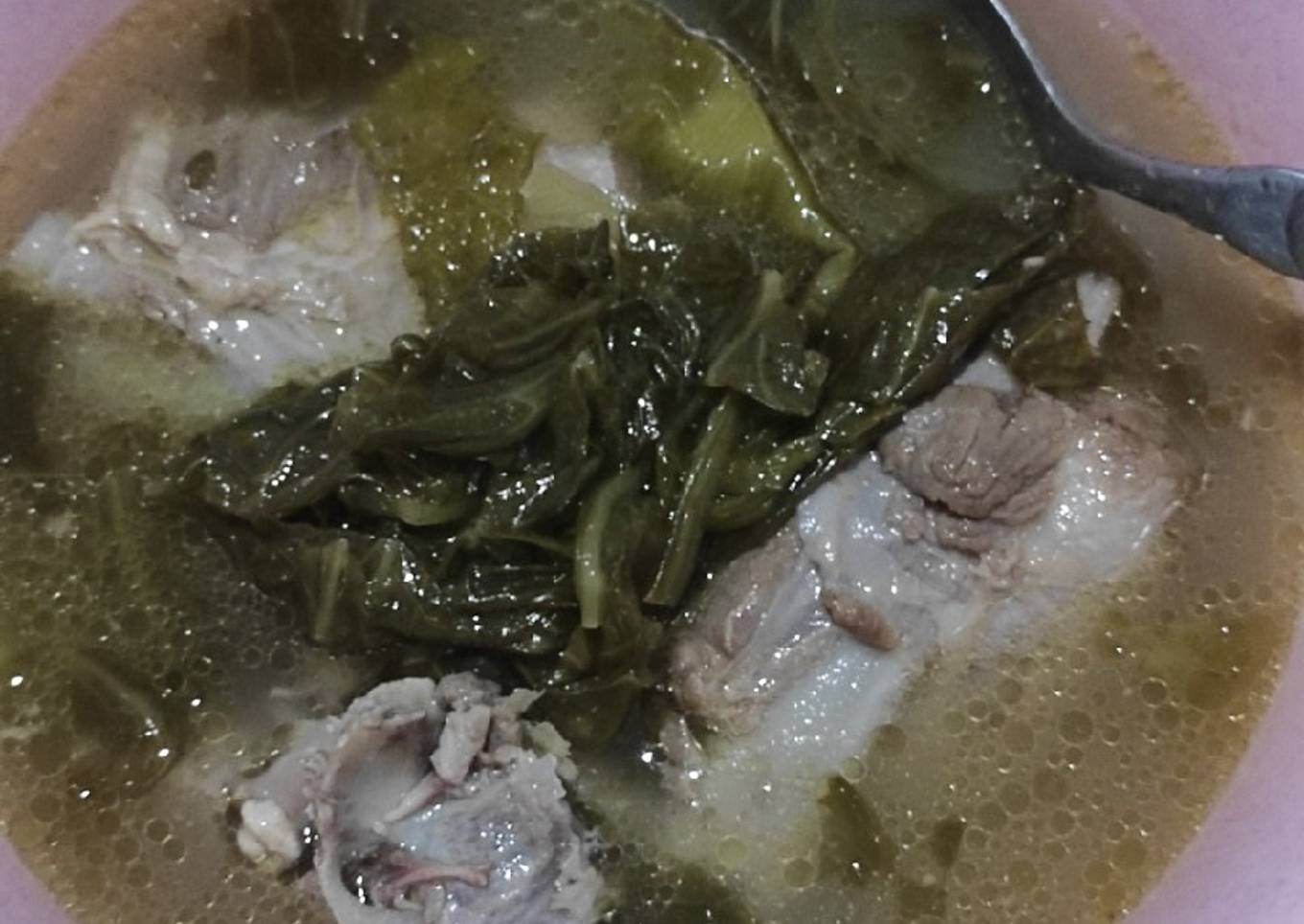 Bakut Sayur Asin Presto empuk (Non Halal)