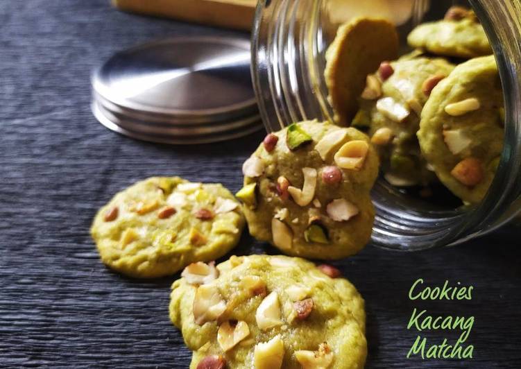 Cookies Kacang Matcha