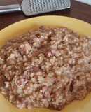 Risotto de carne al vino tinto 🍷