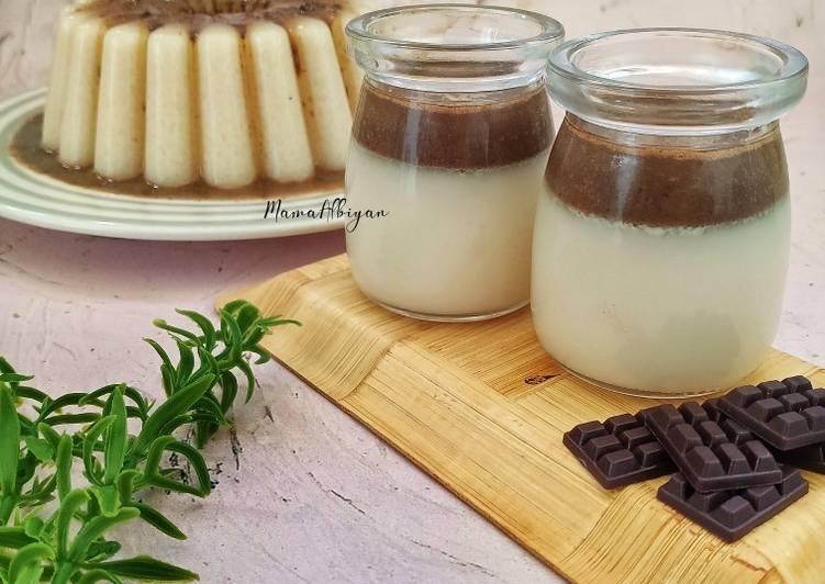 Resep 342. Ginger Pudding with Choco Vla yang Sedap